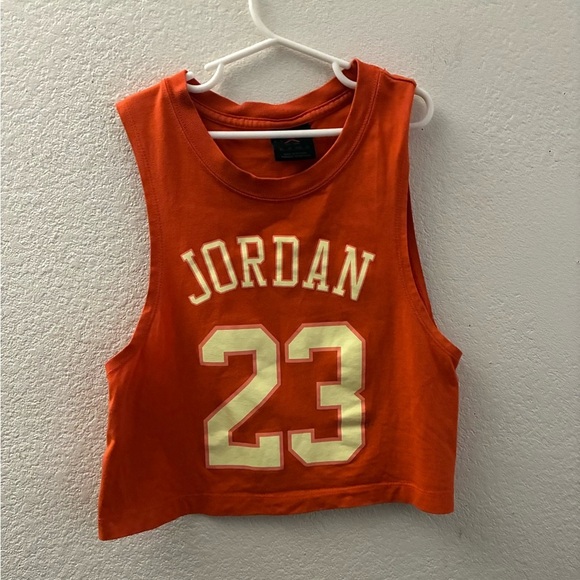 Jordan Women's Orange Crop Top XS - Picture 3 of 11